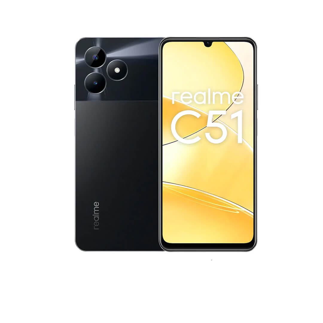 realme C51 (4+128 GB) / 5000mAh with 33W SUPERVOOC charge / Back Camera ...